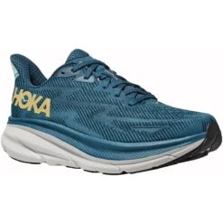 Hoka Clifton 9 Hardloopschoenen Heren - Midnight Ocean / Bluesteel