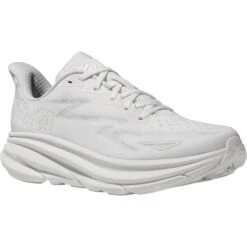 Hoka Clifton 9 Hardloopschoenen Heren - Wit / Wit