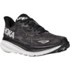 Hoka Clifton 9 Wide Hardloopschoenen Dames - Zwart / Wit
