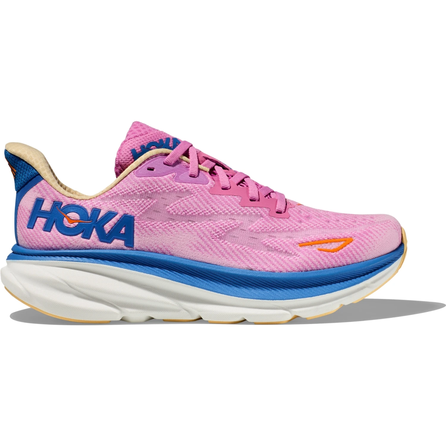 Hoka Clifton 9 Wide Hardloopschoenen Dames - Cyclamen / Sweet Lilac 2 Hoka Clifton 9 Wide Hardloopschoenen Dames - Cyclamen / Sweet Lilac - Afbeelding 2