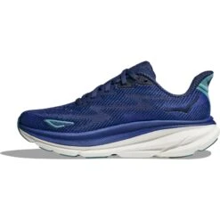 Hoka Clifton 9 Hardloopschoenen Dames - Bellwether Blue / Evening Sky -Hoka hoka clifton 9 womens running shoes bellwether blue evening sky 2 1502368