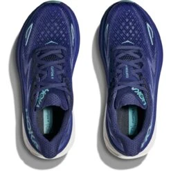 Hoka Clifton 9 Hardloopschoenen Dames - Bellwether Blue / Evening Sky -Hoka hoka clifton 9 womens running shoes bellwether blue evening sky 7 1502373