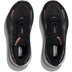 Hoka Clifton 9 Hardloopschoenen Dames - Zwart / Rose Gold -Hoka hoka clifton 9 womens running shoes black rose gold 2 1502394