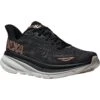 Hoka Clifton 9 Hardloopschoenen Dames - Zwart / Rose Gold