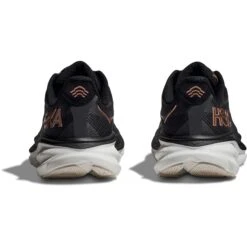 Hoka Clifton 9 Hardloopschoenen Dames - Zwart / Rose Gold -Hoka hoka clifton 9 womens running shoes black rose gold 7 1502401