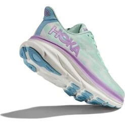 Hoka Clifton 9 Hardloopschoenen Dames - Sunlit Ocean / Lilac Mist -Hoka hoka clifton 9 womens running shoes sunlit ocean lilac mist 6 1502381