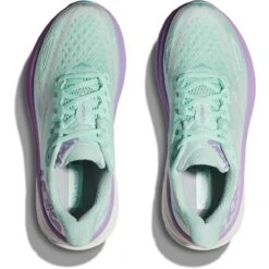 Hoka Clifton 9 Hardloopschoenen Dames - Sunlit Ocean / Lilac Mist -Hoka hoka clifton 9 womens running shoes sunlit ocean lilac mist 8 1502383