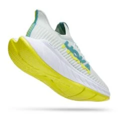 Hoka One One Hoka Carbon X 3 Hardloopschoenen Wit/geel Dames -Hoka hoka dames carbon x 3 1123193 bsep 03