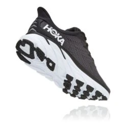 Hoka One One Clifton 8 Hardloopschoenen Zwart/wit Dames -Hoka hoka dames clifton 8 1119394 bwht 003