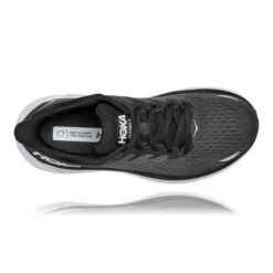 Hoka One One Clifton 8 Hardloopschoenen Zwart/wit Dames -Hoka hoka dames clifton 8 1119394 bwht 004