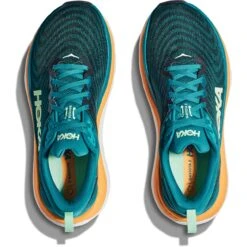 Hoka Gaviota 5 Hardloopschoenen Heren - Deep Lagoon / Sherbet -Hoka hoka gaviota 5 running shoes deep lagoon sherbet 7 1502665