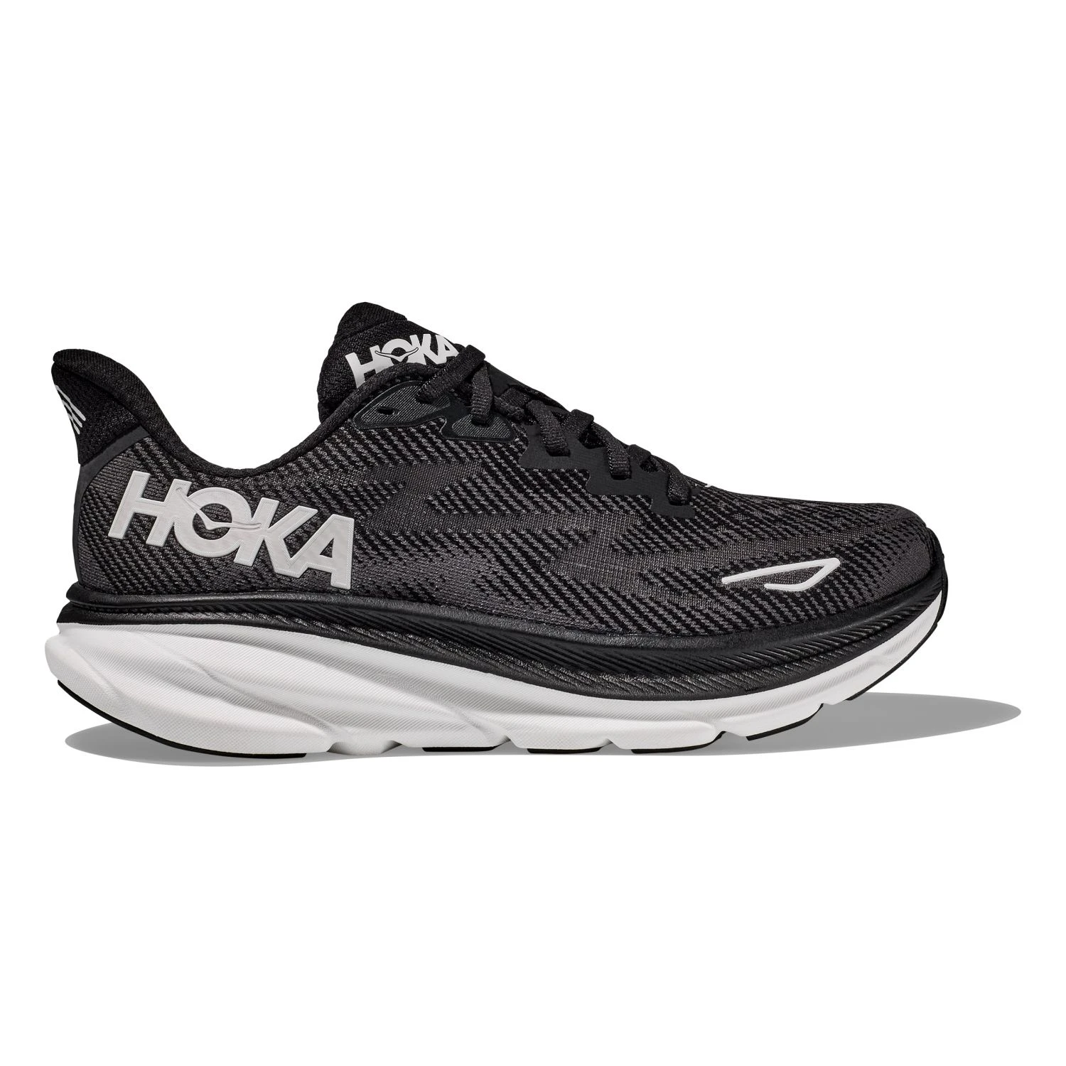 Hoka One One Hoka Clifton 9 Hardloopschoenen Zwart/wit Dames 1 Hoka One One Hoka Clifton 9 Hardloopschoenen Zwart/wit Dames
