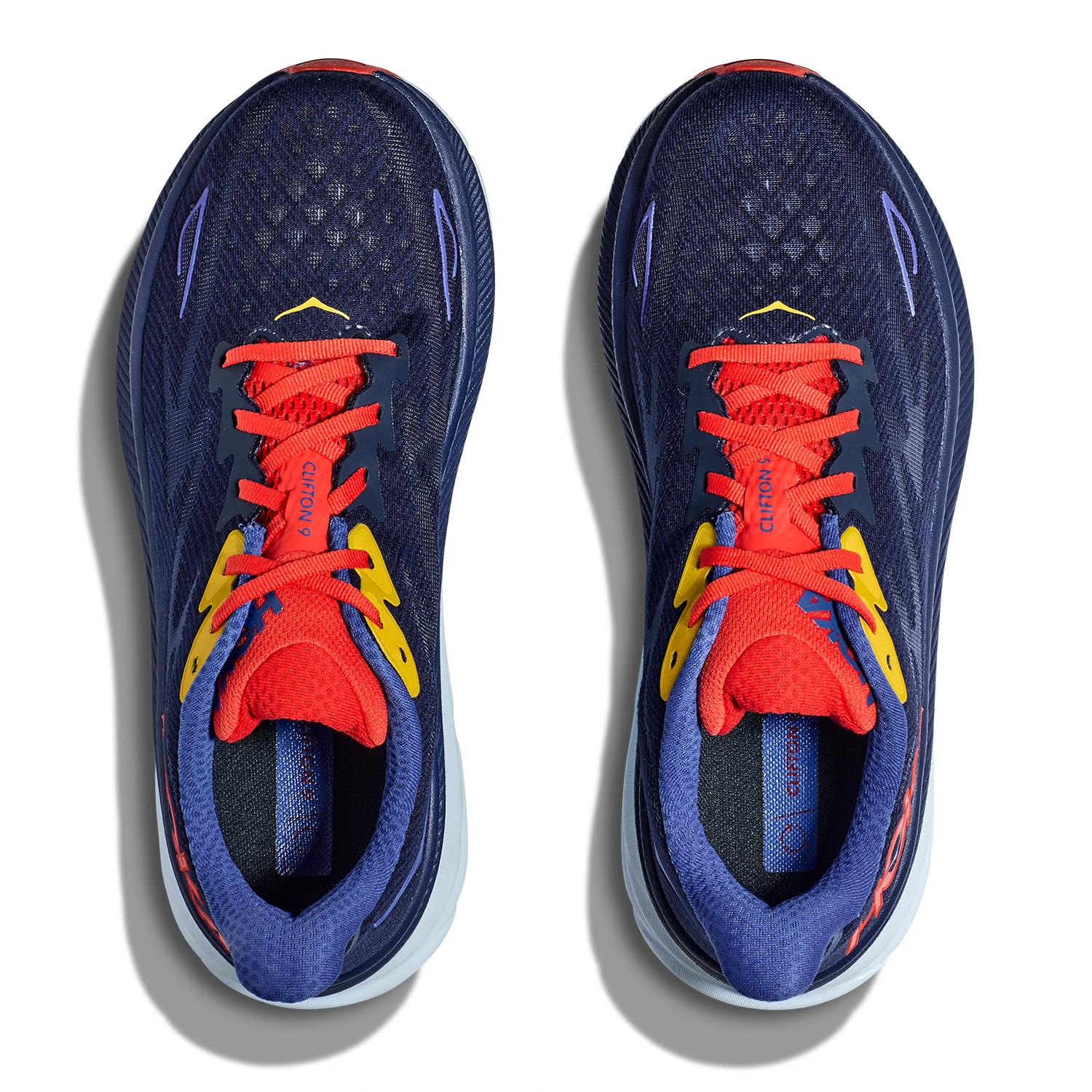 Hoka One One Hoka Clifton 9 Hardloopschoenen Blauw/rood Heren 3 Hoka One One Hoka Clifton 9 Hardloopschoenen Blauw/rood Heren - Afbeelding 3