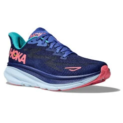 Hoka One One Hoka Clifton 9 Hardloopschoenen Blauw/roze Dames -Hoka hoka hardloopschoenen 1127896 bbcrm 006