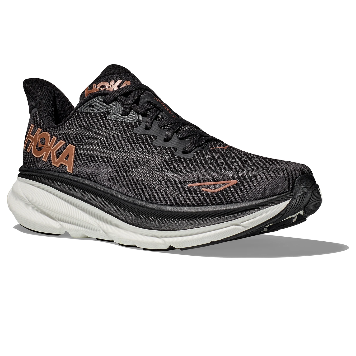 Hoka One One Hoka Clifton 9 Hardloopschoenen Zwart/bruin Dames 7 Hoka One One Hoka Clifton 9 Hardloopschoenen Zwart/bruin Dames - Afbeelding 7