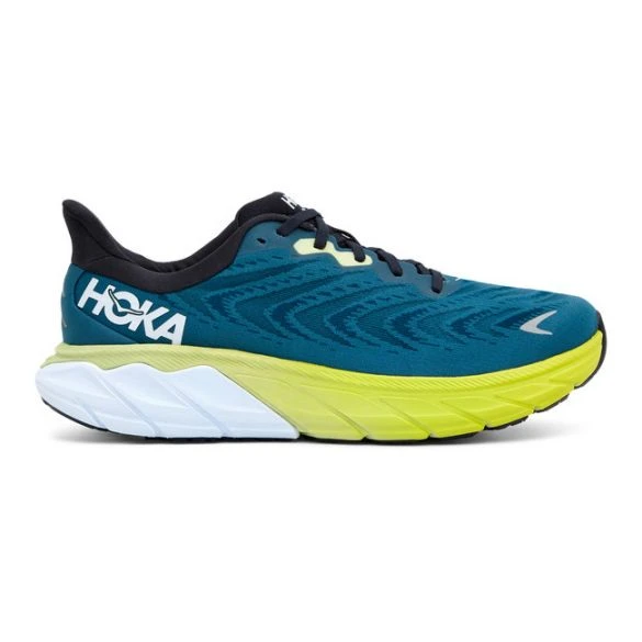 Hoka One One Arahi 6 Hardloopschoenen Blauw/geel Heren 1 Hoka One One Arahi 6 Hardloopschoenen Blauw/geel Heren