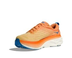 Hoka One One Hoka Bondi 8 Hardloopschoenen Oranje/blauw Heren -Hoka hoka heren bondi 8 1123202 imon 03