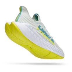 Hoka One One Hoka Carbon X 3 Hardloopschoenen Wit/geel Heren -Hoka hoka heren carbon x 3 1123192 bsep 03