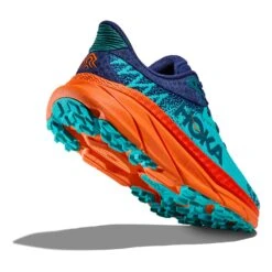 Hoka One One Hoka Challenger ATR 7 Hardloopschoenen Blauw/oranje Heren -Hoka hoka heren challenger atr 7 1134497 cvor 04