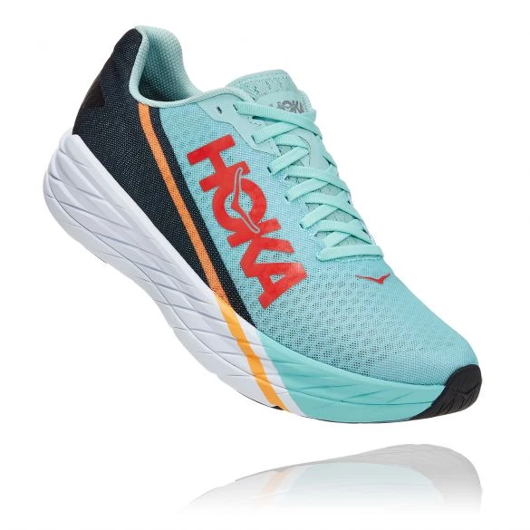 Hoka One One Rocket X Hardloopschoenen Blauw Unisex 2 Hoka One One Rocket X Hardloopschoenen Blauw Unisex - Afbeelding 2