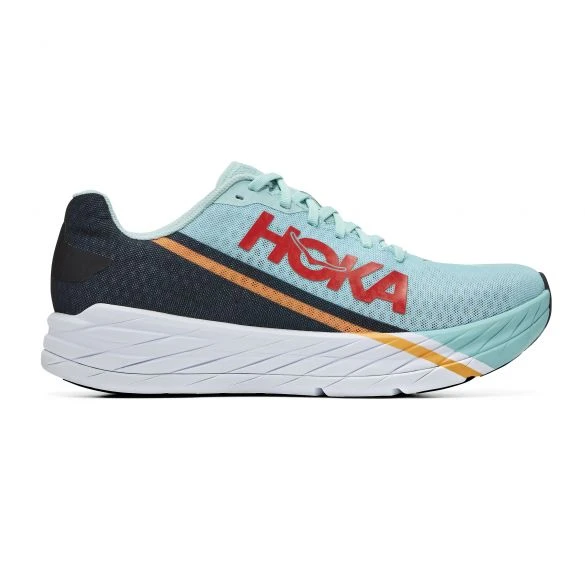 Hoka One One Rocket X Hardloopschoenen Blauw Unisex 1 Hoka One One Rocket X Hardloopschoenen Blauw Unisex