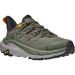Hoka Kaha 2 Low GTX Wandelschoenen Heren - Thyme / Radiant Yellow