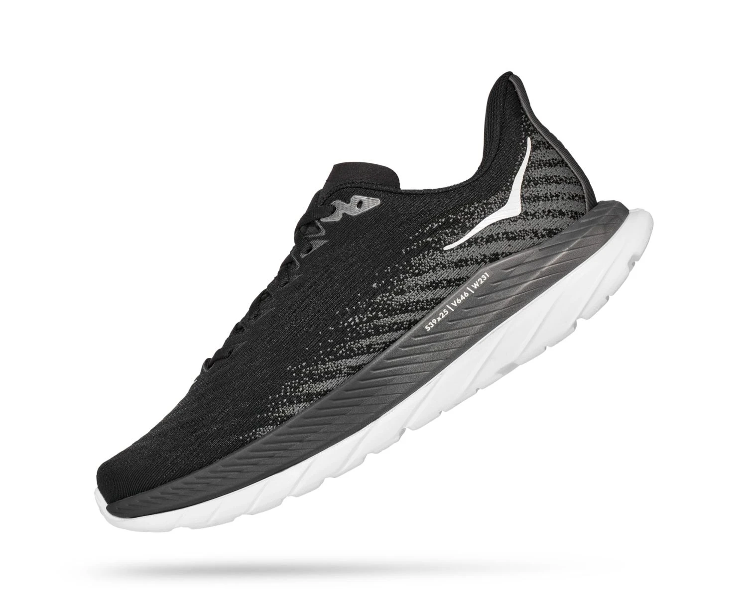 Hoka One One Hoka Mach 5 Hardloopschoenen Zwart/wit Dames 2 Hoka One One Hoka Mach 5 Hardloopschoenen Zwart/wit Dames - Afbeelding 2