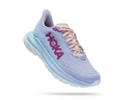 Hoka One One Hoka Mach 5 Hardloopschoenen Paars/blauw Dames