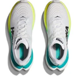 Hoka Mach 5 Wide Hardloopschoenen - Wit / Blue Glass 14 Hoka Mach 5 Wide Hardloopschoenen - Wit / Blue Glass -Hoka hoka mach 5 running shoes white blue glass 2 1503124 1
