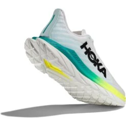 Hoka Mach 5 Dames Hardloopschoenen - Wit / Blue Glass -Hoka hoka mach 5 womens running shoes white blue glass 8 1503080