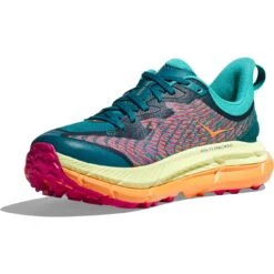 Hoka Mafate Speed 4 Hardloopschoenen Dames - Deep Lake / Ceramic -Hoka hoka mafate speed 4 women s running shoes deep lake ceramic 6 1364825
