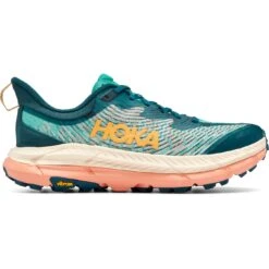 Hoka Mafate Speed 4 Hardloopschoenen Dames - Deep Teal / Water Garden -Hoka hoka mafate speed 4 women s running shoes deep teal water garden 3 1240215