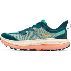 Hoka Mafate Speed 4 Hardloopschoenen Dames - Deep Teal / Water Garden -Hoka hoka mafate speed 4 women s running shoes deep teal water garden 4 1240216
