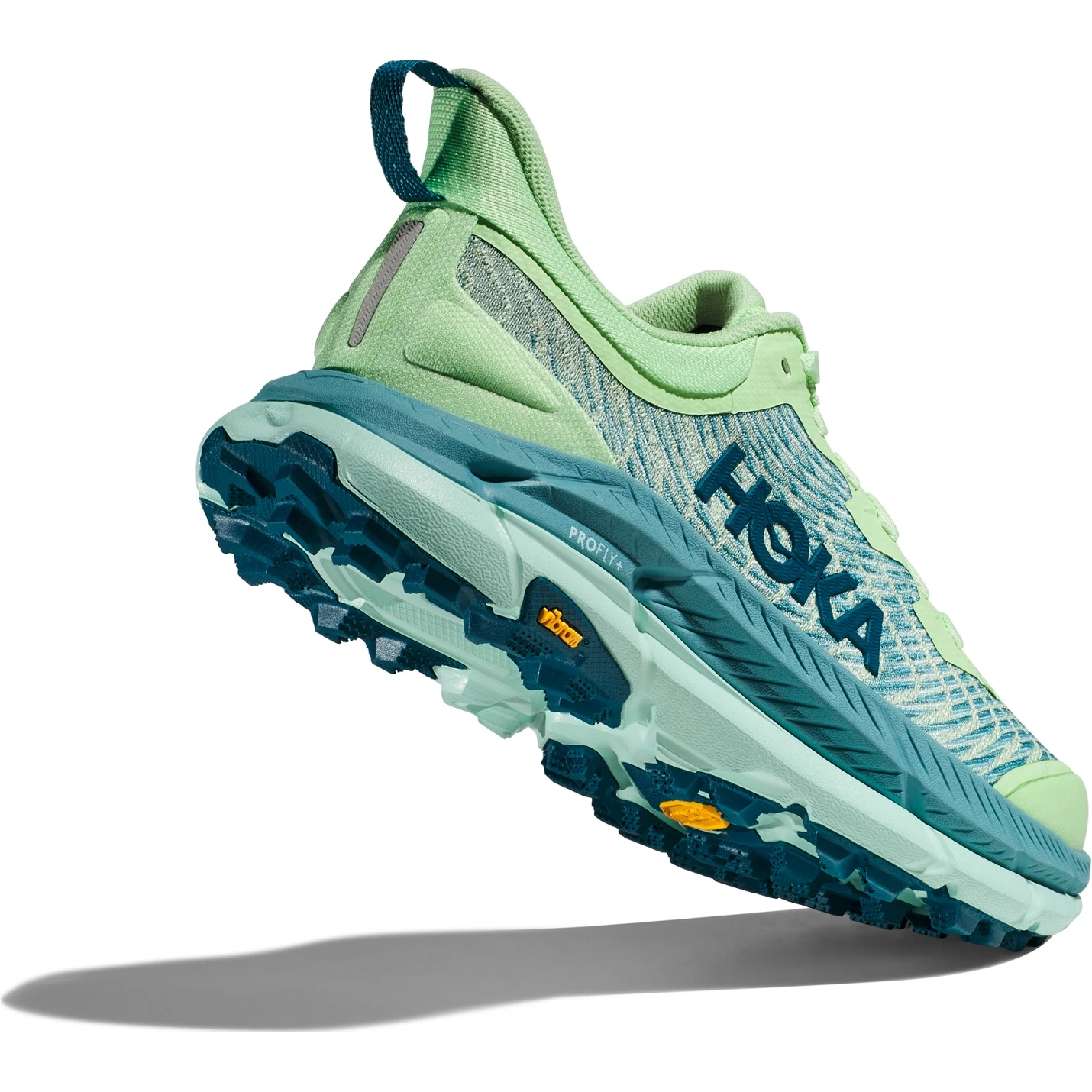 Hoka Mafate Speed 4 Hardloopschoenen Dames - Lime Glow / Ocean Mist 5 Hoka Mafate Speed 4 Hardloopschoenen Dames - Lime Glow / Ocean Mist - Afbeelding 5