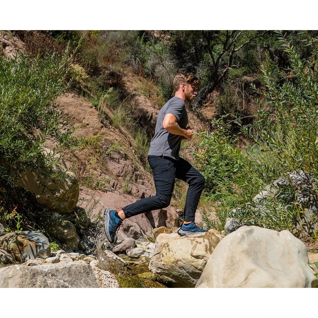 Hoka Anacapa Low GTX Wandelschoenen - Outer Space / Mountain Spring 9 Hoka Anacapa Low GTX Wandelschoenen - Outer Space / Mountain Spring - Afbeelding 9