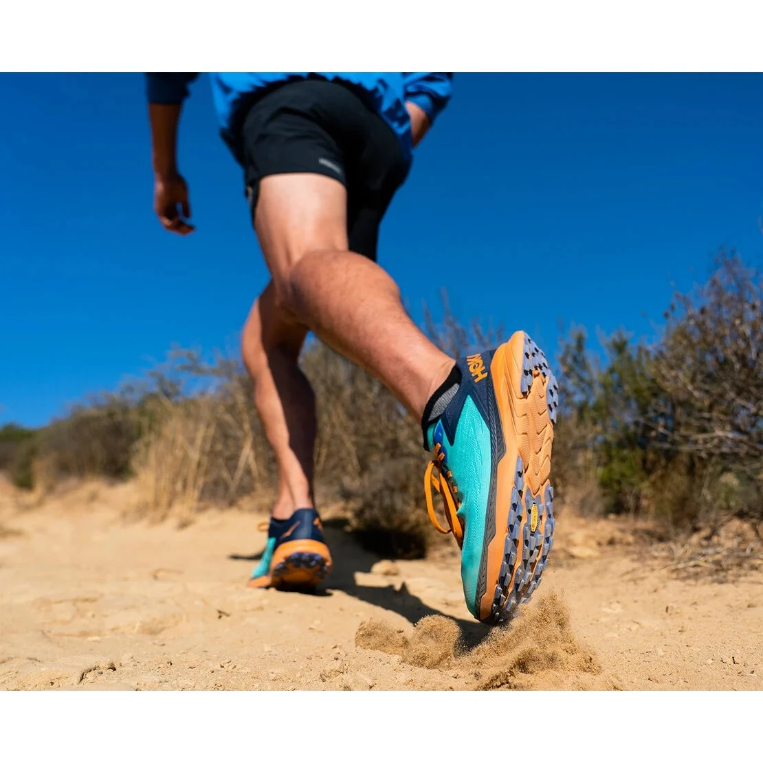 Hoka Zinal Hardloopschoenen - Deep Lake / Ceramic 7 Hoka Zinal Hardloopschoenen - Deep Lake / Ceramic - Afbeelding 7