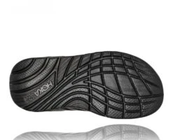 Hoka One One Hoka ORA Recovery Flip Slippers Zwart Dames -Hoka hoka ora recovery flip 1117910 bdggr 004