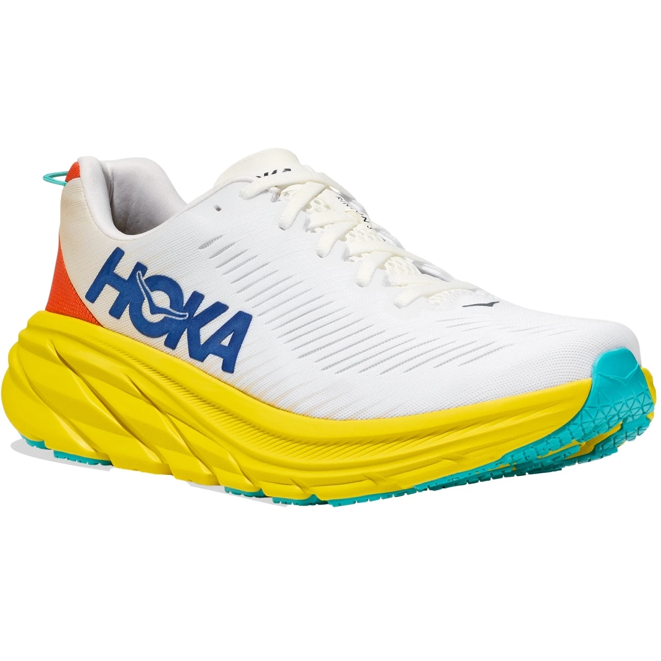 Hoka Rincon 3 Hardloopschoenen Heren - Wit / Eggnog 1 Hoka Rincon 3 Hardloopschoenen Heren - Wit / Eggnog