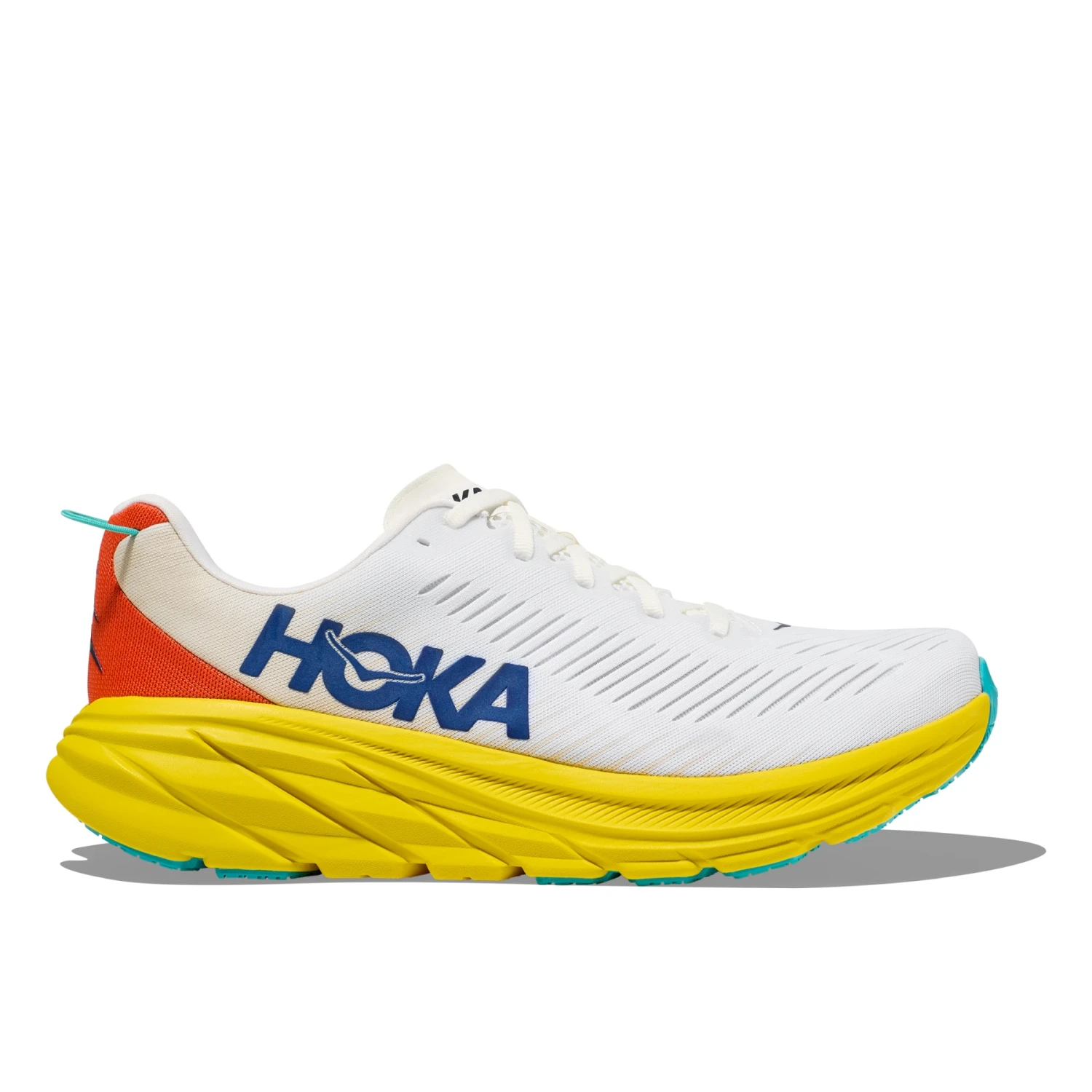 Hoka Rincon 3 Hardloopschoenen Heren - Wit / Eggnog 2 Hoka Rincon 3 Hardloopschoenen Heren - Wit / Eggnog - Afbeelding 2
