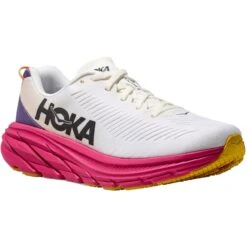 Hoka Rincon 3 Hardloopschoenen Dames - Blanc De Blanc / Eggnog