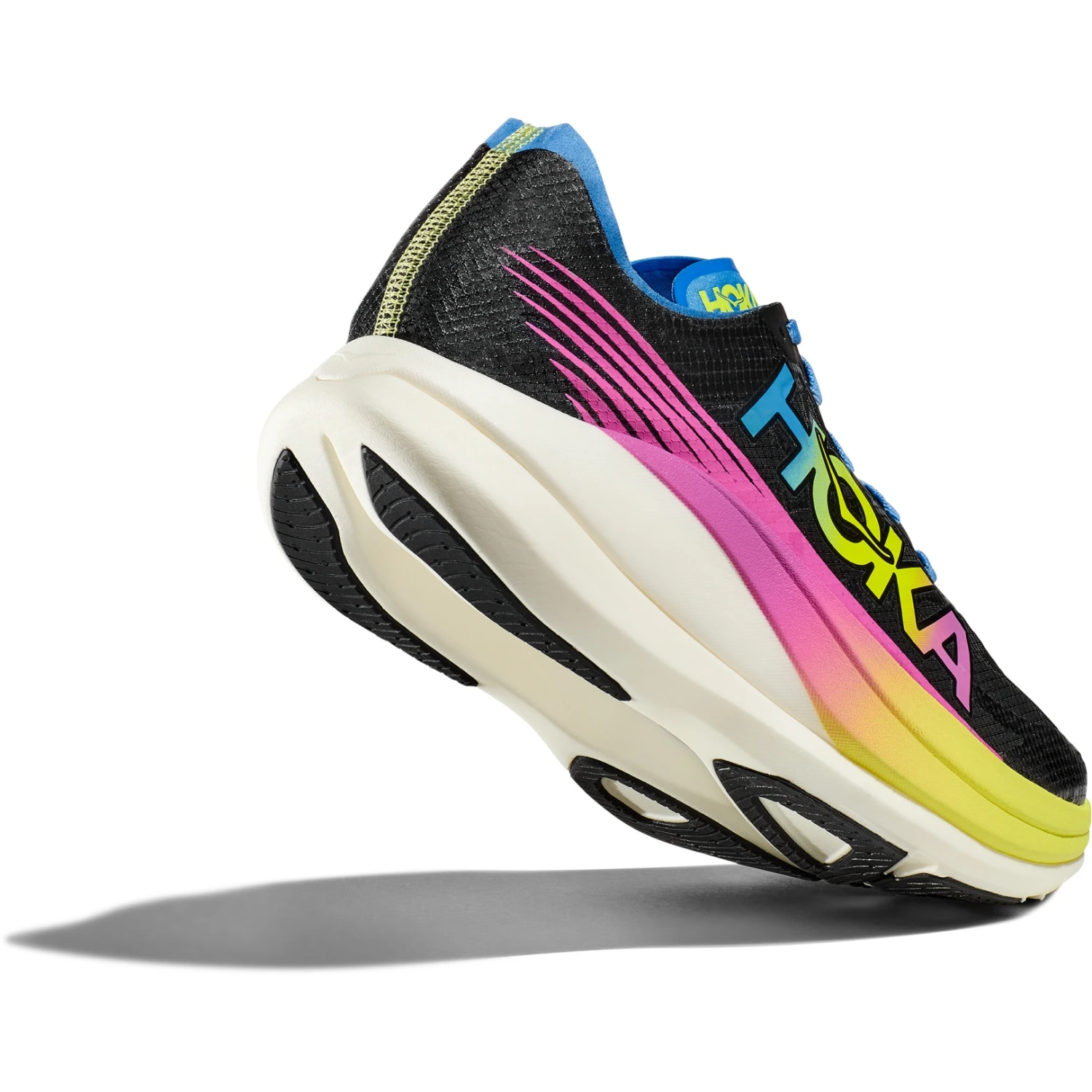 Hoka Rocket X 2 Unisex Hardloopschoenen - Zwart / Multi 5 Hoka Rocket X 2 Unisex Hardloopschoenen - Zwart / Multi - Afbeelding 5