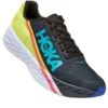 Hoka Rocket X Unisex Hardloopschoenen - Zwart / Evening Primrose