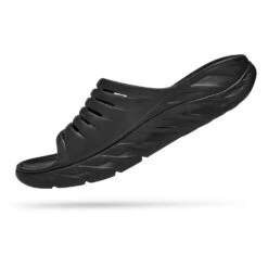 Hoka One One Hoka ORA Recovery Slide Slippers Zwart Unisex -Hoka hoka slipper heren ora recovery slide 1134527 blk 04