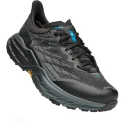 Hoka Speedgoat 5 GTX Hardloopschoenen - Zwart / Zwart