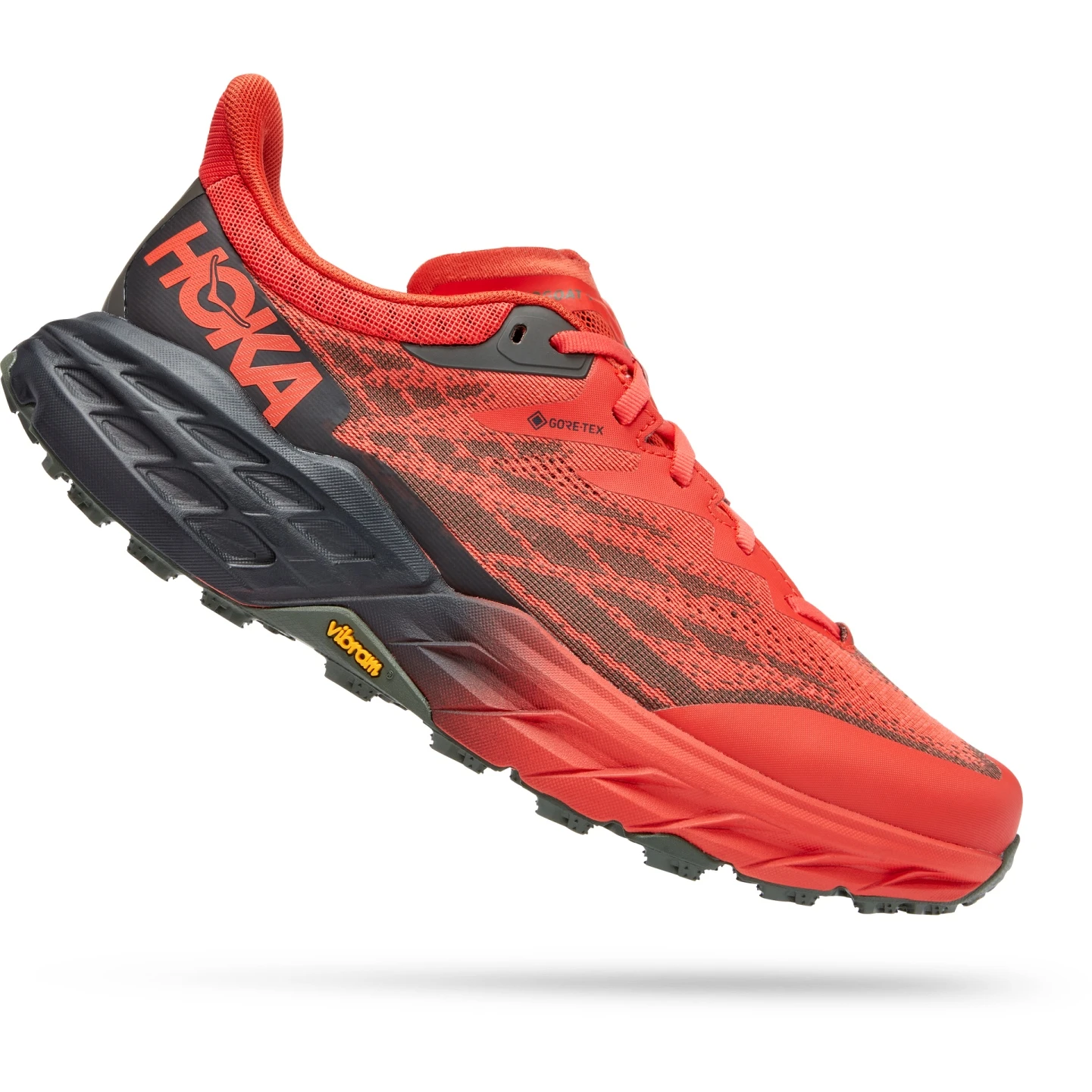 Hoka Speedgoat 5 GTX Hardloopschoenen - Fiesta / Thyme 3 Hoka Speedgoat 5 GTX Hardloopschoenen - Fiesta / Thyme - Afbeelding 3