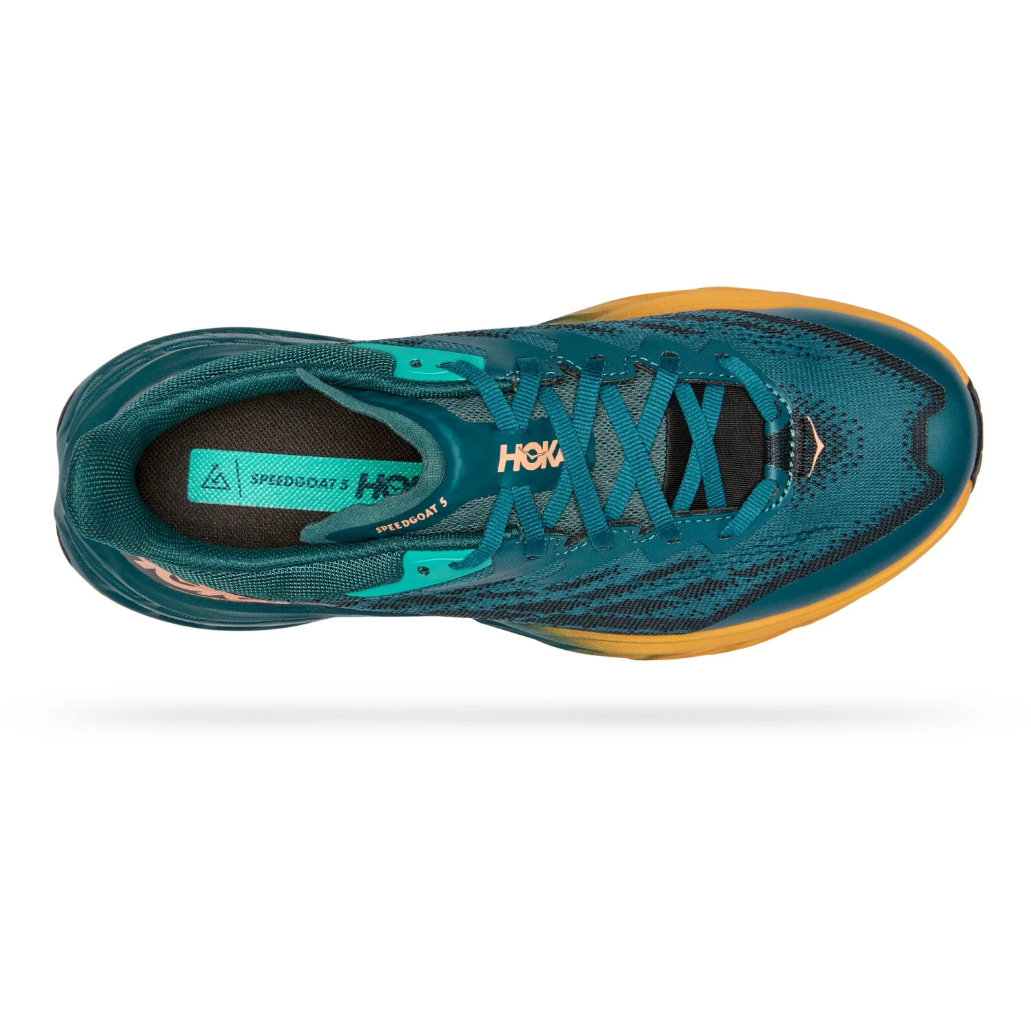 Hoka Speedgoat 5 GTX Dames Hardloopschoenen - Deep Teal / Zwart 7 Hoka Speedgoat 5 GTX Dames Hardloopschoenen - Deep Teal / Zwart - Afbeelding 7