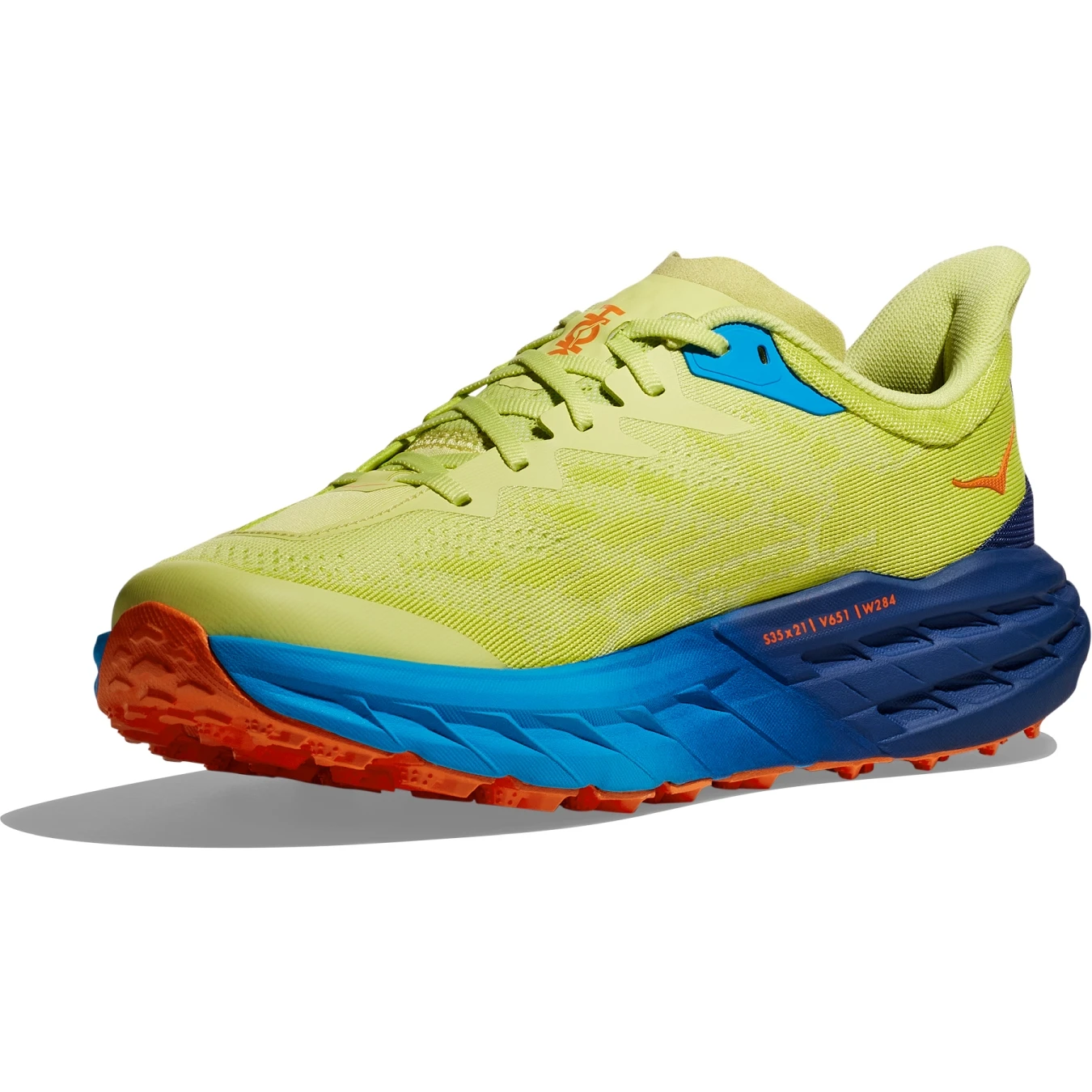 Hoka Speedgoat 5 Hardloopschoenen Heren - Citrus Glow / Evening Primrose 2 Hoka Speedgoat 5 Hardloopschoenen Heren - Citrus Glow / Evening Primrose - Afbeelding 2