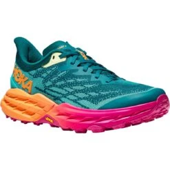 Hoka Speedgoat 5 Hardloopschoenen Heren - Deep Lake / Ceramic
