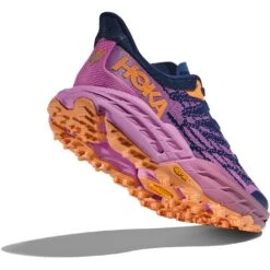 Hoka Speedgoat 5 Hardloopschoenen Dames - Bellwether Blue / Cyclamen -Hoka hoka speedgoat 5 women s running shoes bellwether blue cyclamen 5 1377706