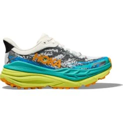 Hoka Stinson 7 Hardloopschoenen Heren - Wit / Evening Primrose -Hoka hoka stinson 7 running shoes white evening primrose 7 1527490